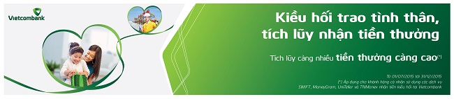 Tích lũy kiều hối Vietcombank