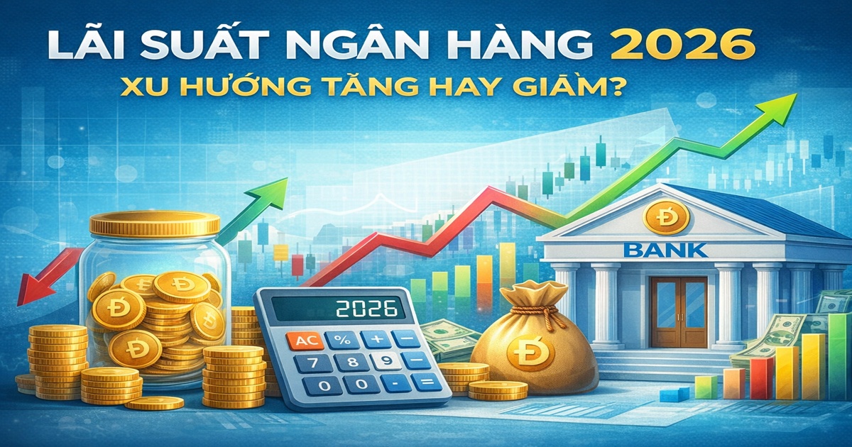 Lãi Suất Ngân Hàng 2026: Tăng Hay Giảm - Gửi Hay Vay Có Lợi?