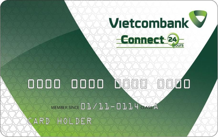 Thêm nhiều tiện ích mới với thẻ Vietcombank connect 24